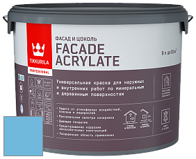 Краска Tikkurila Facade Acrylate краска фасадная цвет J358 