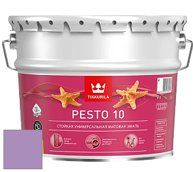Краска Tikkurila Euro Pesto 10 эмаль цвет NCS S 2040-R50B 