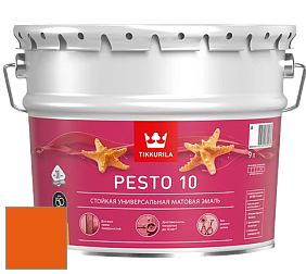 Краска Tikkurila Euro Pesto 10 эмаль цвет RAL 2004 