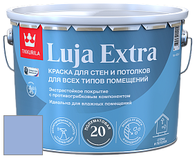 Краска Tikkurila Luja 20 Extra полуматовая краска для влажных помещений цвет J348 