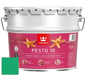 Краска Tikkurila Euro Pesto 10 эмаль цвет NCS S 1565-G 