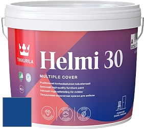 Краска Tikkurila Helmi 30 краска для мебели цвет RAL 5005 