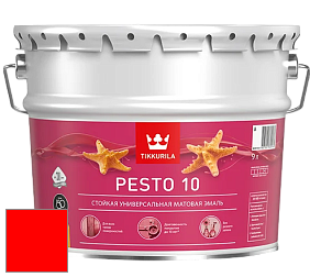 Краска Tikkurila Euro Pesto 10 эмаль цвет RAL 3026 