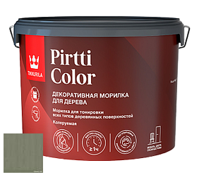 Краска Tikkurila Pirtti Color колеруемая морилка для дерева цвет 3453 Плющ