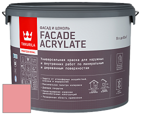 Краска Tikkurila Facade Acrylate краска внутренних и наружных работ цвет V323 