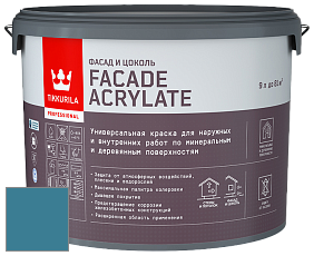 Краска Tikkurila Facade Acrylate краска внутренних и наружных работ цвет S365 