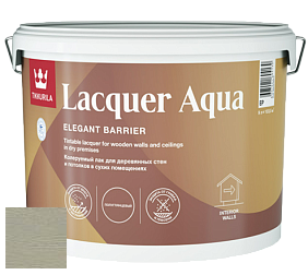 Краска Tikkurila Lacquer Aqua (полуглянцевый) лак интерьерный цвет 3439 Шерсть