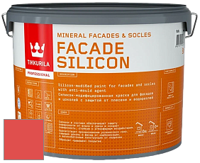 Краска Tikkurila Facade Silicon краска фасадная цвет NCS S 0580-Y90R 