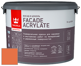 Краска Tikkurila Facade Acrylate краска фасадная цвет L315 