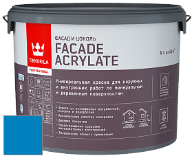 Краска Tikkurila Facade Acrylate краска внутренних и наружных работ цвет NCS S 2065-R90B 
