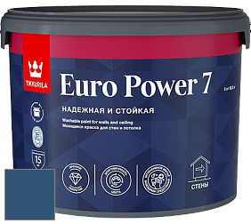 Краска Tikkurila Euro Power 7 краска для стен и потолков цвет N356 