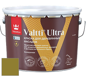Краска Tikkurila Valtti Ultra краска для деревянных фасадов цвет NCS S 3560-G70Y 