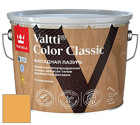 Краска Tikkurila Valtti Color Classic лазурь колеруемая для деревянного фасада цвет RAL 1034 