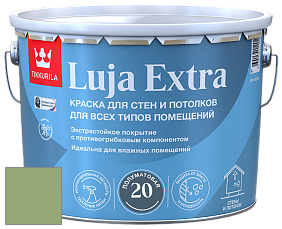 Краска Tikkurila Luja 20 Extra полуматовая краска для влажных помещений цвет K384 Поляна
