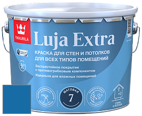 Краска Tikkurila Luja Extra 7 матовая краска для влажных помещений цвет L356 