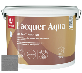 Краска Tikkurila Lacquer Aqua (полуглянцевый) лак интерьерный цвет 3437 Дикая птица