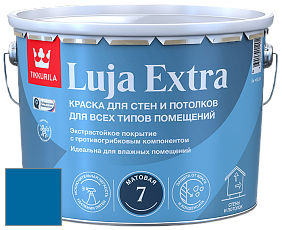 Краска Tikkurila Luja Extra 7 матовая краска для влажных помещений цвет NCS S 3065-R90B 