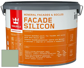 Краска Tikkurila Facade Silicon краска фасадная цвет Q580 