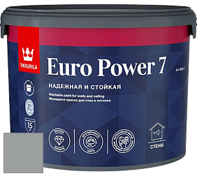 Краска Tikkurila Euro Power 7 краска для стен и потолков цвет M496 
