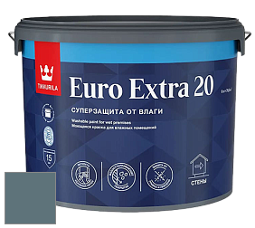 Краска Tikkurila Euro Extra 20 краска для стен и потолков цвет N491 