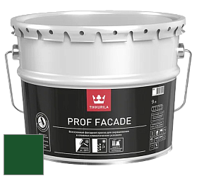 Краска Tikkurila Euro Prof Facade краска фасадная цвет RAL 6035 