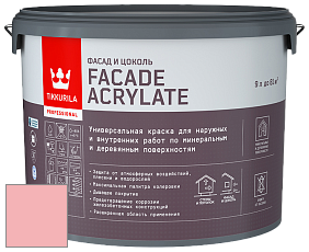 Краска Tikkurila Facade Acrylate краска внутренних и наружных работ цвет X324 