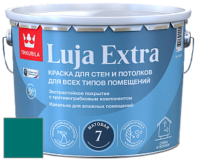 Краска Tikkurila Luja Extra 7 матовая краска для влажных помещений цвет NCS S 4055-B40G 