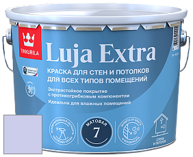 Краска Tikkurila Luja Extra 7 матовая краска для влажных помещений цвет NCS S 0525-R60B 