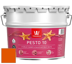 Краска Tikkurila Euro Pesto 10 эмаль цвет RAL 2009 
