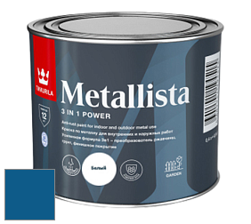 Краска Tikkurila Metallista краска по металлу цвет N358 