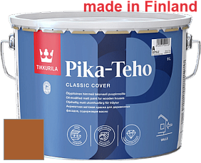 Краска Tikkurila Pika-Teho краска для деревянных фасадов цвет RAL 8023 