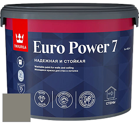 Краска Tikkurila Euro Power 7 краска для стен и потолков цвет S497 