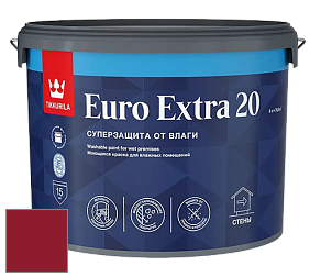 Краска Tikkurila Euro Extra 20 краска для стен и потолков цвет RAL 3003 