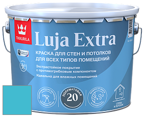 Краска Tikkurila Luja 20 Extra полуматовая краска для влажных помещений цвет NCS S 1050-B10G 