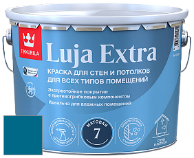 Краска Tikkurila Luja Extra 7 матовая краска для влажных помещений цвет NCS S 4055-B 