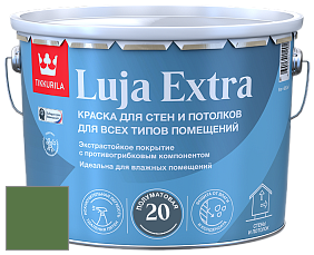 Краска Tikkurila Luja 20 Extra полуматовая краска для влажных помещений цвет M383 