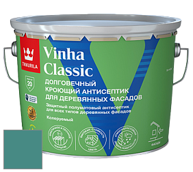 Краска Tikkurila Vinha Classic краска для деревянных фасадов цвет RAL 6033 