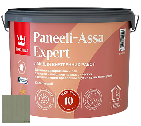 Краска Tikkurila Paneeli Assa Expert 10 интерьерный матовый лак цвет 5065 Suvi