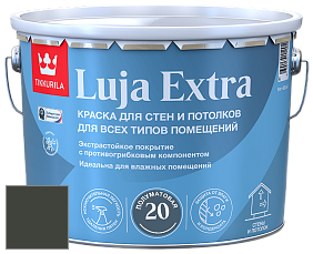 Краска Tikkurila Luja 20 Extra полуматовая краска для влажных помещений цвет RAL 6006 
