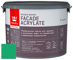 Краска Tikkurila Facade Acrylate краска внутренних и наружных работ цвет NCS S 1565-G 