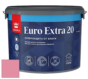 Краска Tikkurila Euro Extra 20 краска для стен и потолков цвет J330 