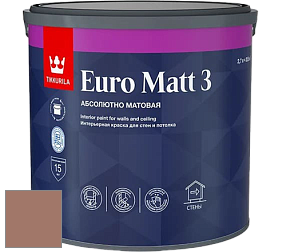 Краска Tikkurila Euro Matt 3 краска для стен и потолков цвет S472 
