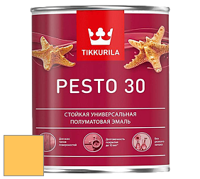 Краска Tikkurila Euro Pesto 30 эмаль цвет NCS S 0560-Y10R 