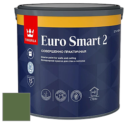 Краска Tikkurila Euro Smart 2 краска для стен и потолков цвет NCS S 5040-G30Y 