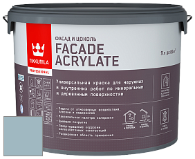 Краска Tikkurila Facade Acrylate краска внутренних и наружных работ цвет Q433 