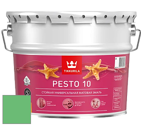 Краска Tikkurila Euro Pesto 10 эмаль цвет J375 