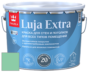 Краска Tikkurila Luja 20 Extra полуматовая краска для влажных помещений цвет NCS S 1040-G 