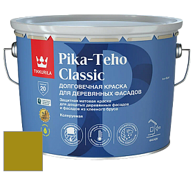 Краска Tikkurila Pika-Teho Classic краска для деревянных фасадов цвет RAL 1027 