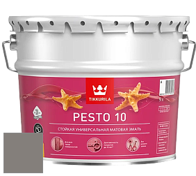Краска Tikkurila Euro Pesto 10 эмаль цвет NCS S 5502-Y50R 