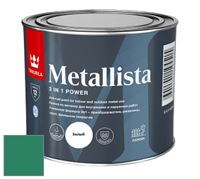 Краска Tikkurila Metallista краска по металлу цвет N372 